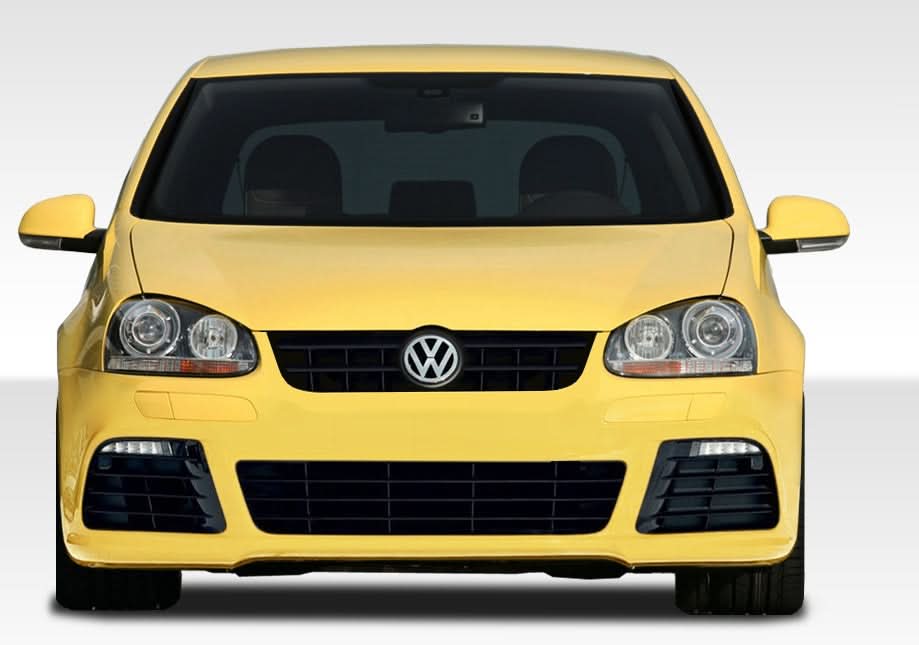 2005-2010 Volkswagen Jetta / 2006-2009 Golf GTI R Look Front Bumper Cover - FRP