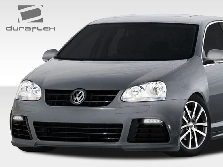 2005-2010 Volkswagen Jetta / 2006-2009 Golf GTI R Look Front Bumper Cover - FRP