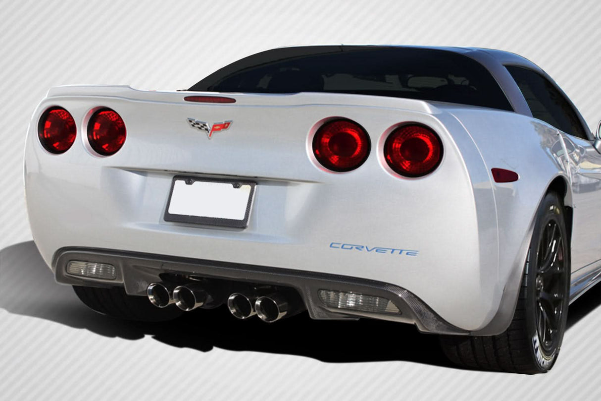 2005-2013 Chevrolet Corvette C6 ZR Edition Style Rear Diffuser