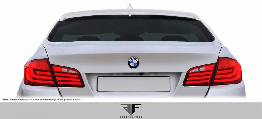 2011-2016 BMW 5 Series F10 AF-2 Style Roof Spoiler - FRP