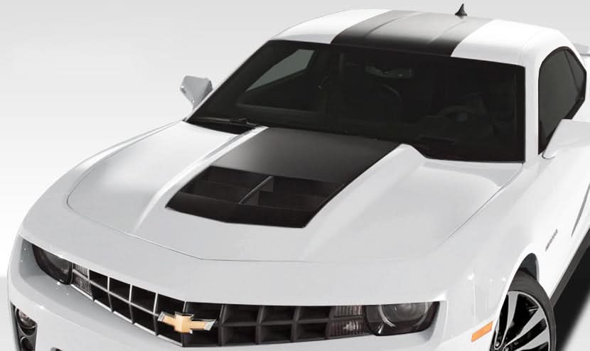 2010-2015 Chevrolet Camaro ZL1 Look Hood - 1 Piece - FRP