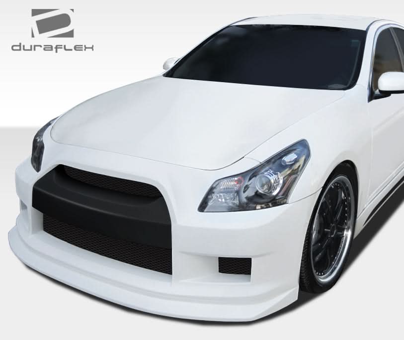 2007-2009 Infiniti G Sedan GT-R Style Front Bumper Cover - FRP