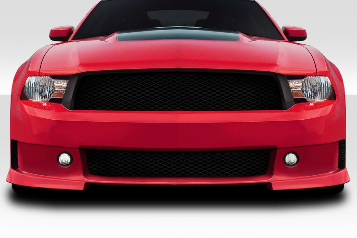 2010-2012 Ford Mustang CVX Style Front Bumper Cover - FRP