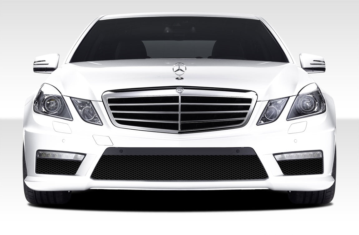 2010-2013 Mercedes E Class E63 AMG Look Front Bumper Cover - FRP
