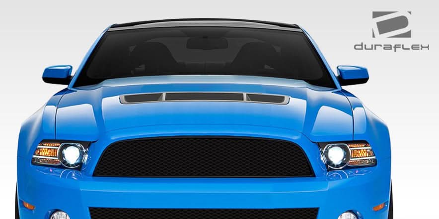 2010-2014 Ford GT500/Mustang GT500 Look Conversion Hood - FRP