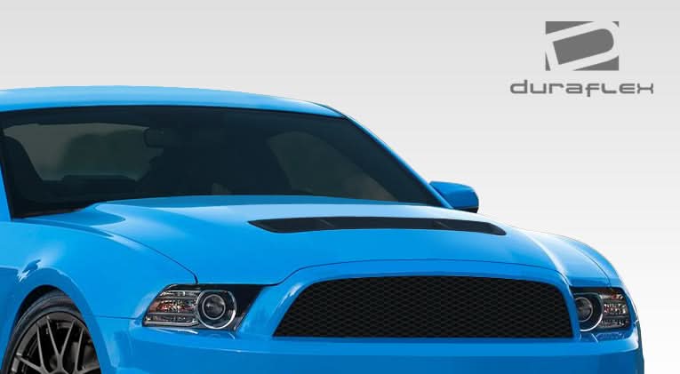 2010-2014 Ford GT500/Mustang GT500 Look Conversion Hood - FRP
