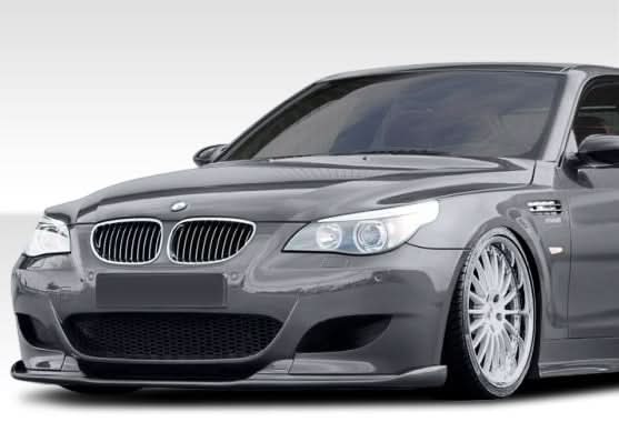 2006-2010 BMW M5 HM-S Style Front Lip Under Spoiler Air Dam - FRP