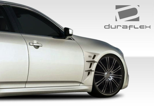 2007-2013 Infiniti G Sedan G25 G35 G37 W-1 Style Fenders - FRP