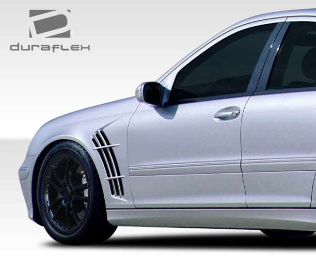 2001-2007 Mercedes C Class W203 W-1 Style Body Kit - 7 Piece