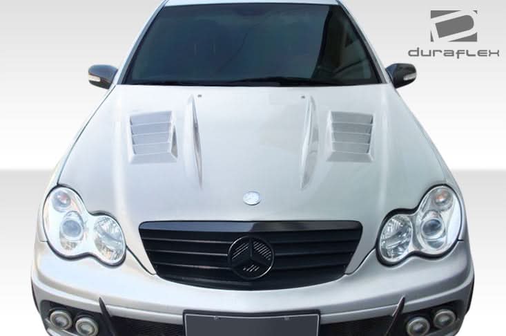 2001-2007 Mercedes C Class W203 W-1 Style Body Kit - 7 Piece