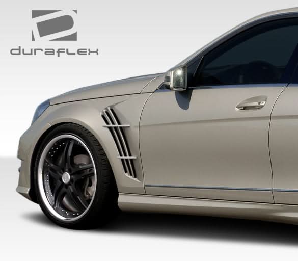 2008-2011 Mercedes C Class W-1 Style Body Kit - FRP