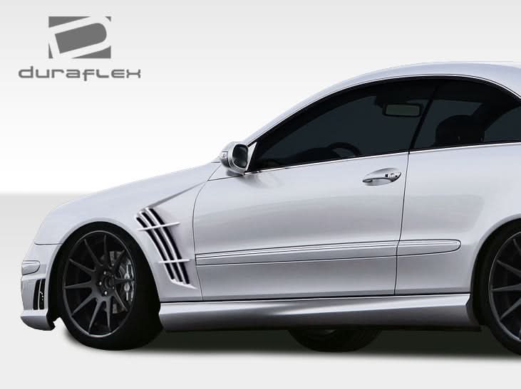 2003-2009 Mercedes CLK W-1 Style Fenders - 2 Piece - FRP