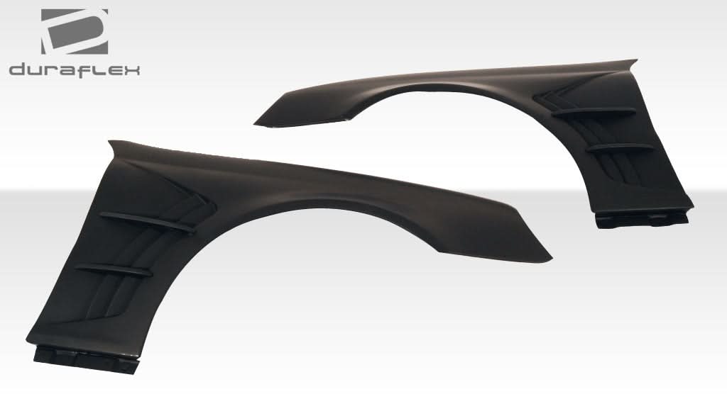 2003-2009 Mercedes CLK W-1 Style Fenders - 2 Piece - FRP