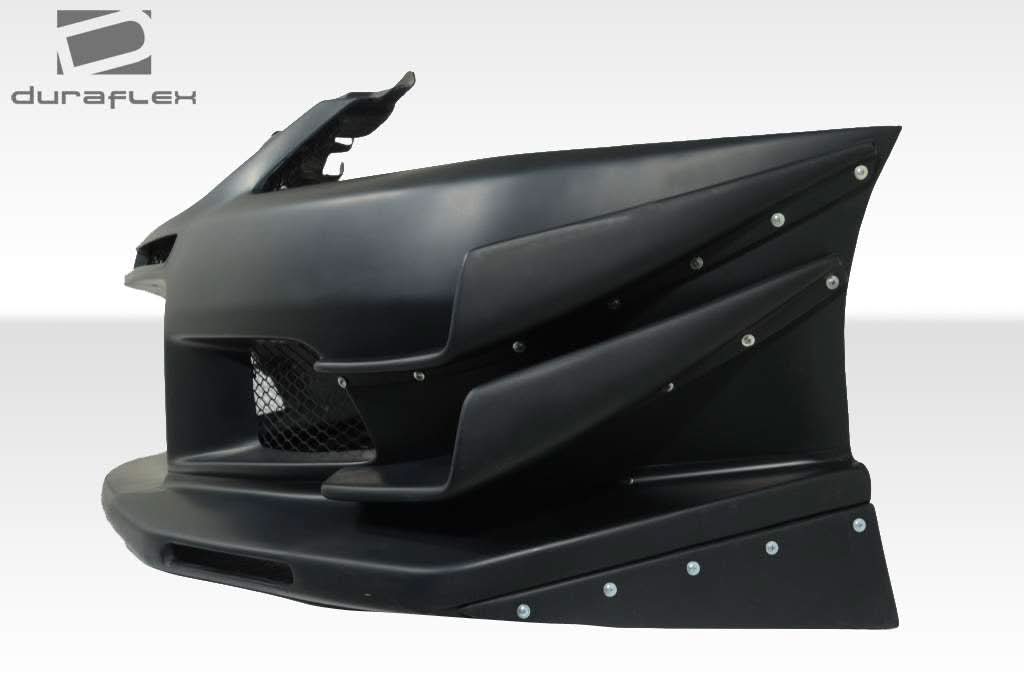 2003-2006 Mitsubishi Lancer Evolution VT-X V2 Style Front Bumper - FRP
