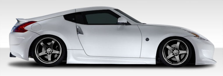 2009-2020 Nissan 370Z AM-S GT Style Side Skirts - 2 Piece - FRP