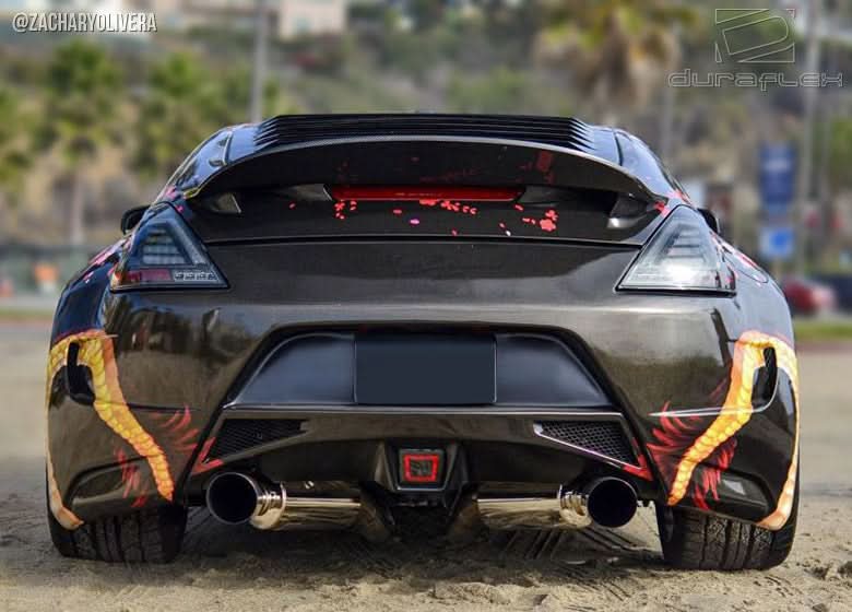 2009-2020 Nissan 370Z AM-S GT Style Rear Bumper Cover - FRP