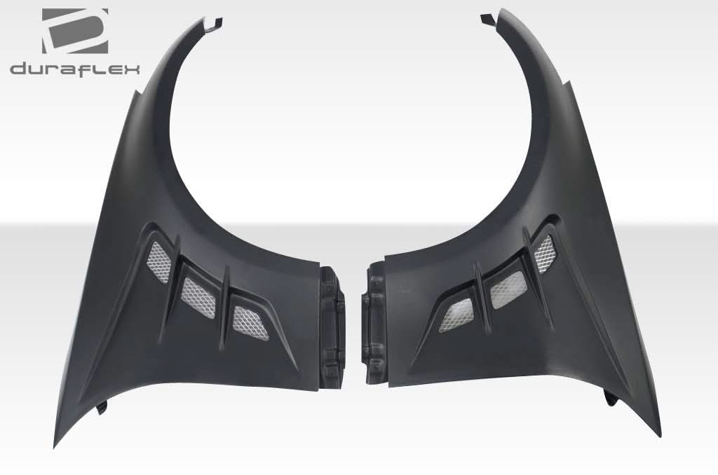 2003-2008 Nissan 350Z W-1 Style Fenders - 2 Piece - FRP