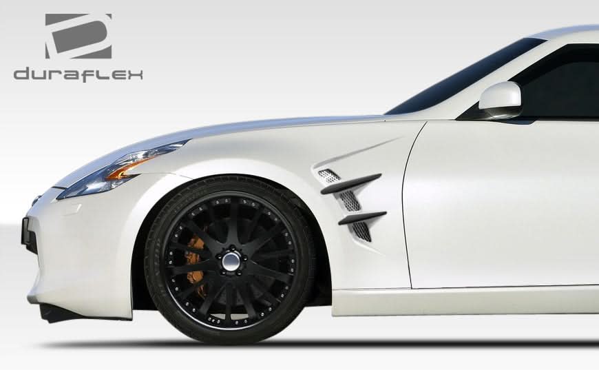 2009-2020 Nissan 370Z W-1 Style Fenders 2 Piece - FRP