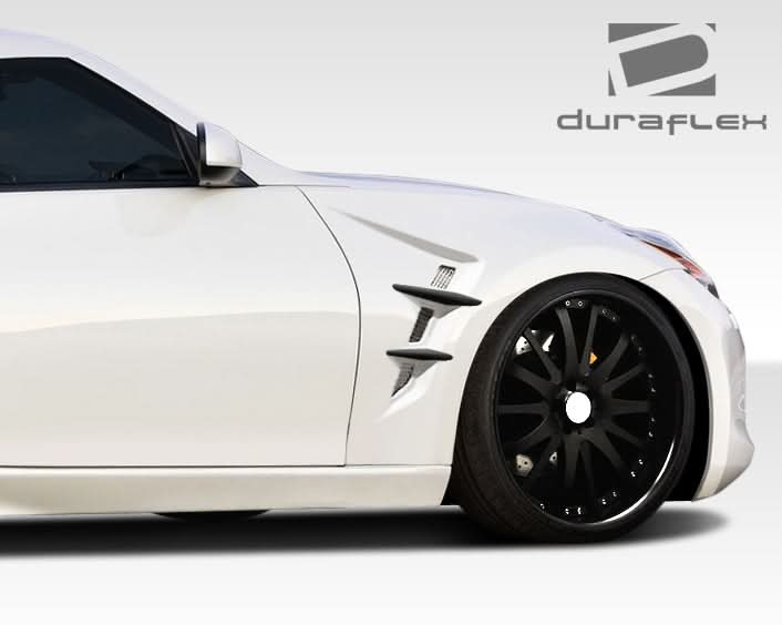 2009-2020 Nissan 370Z W-1 Style Fenders 2 Piece - FRP