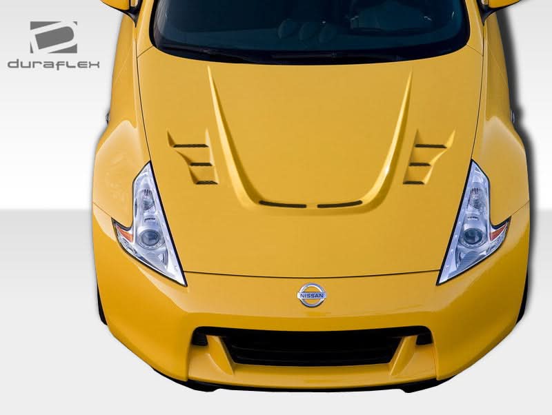 2009-2020 Nissan 370Z JP-R Style Hood - 1 Piece - FRP