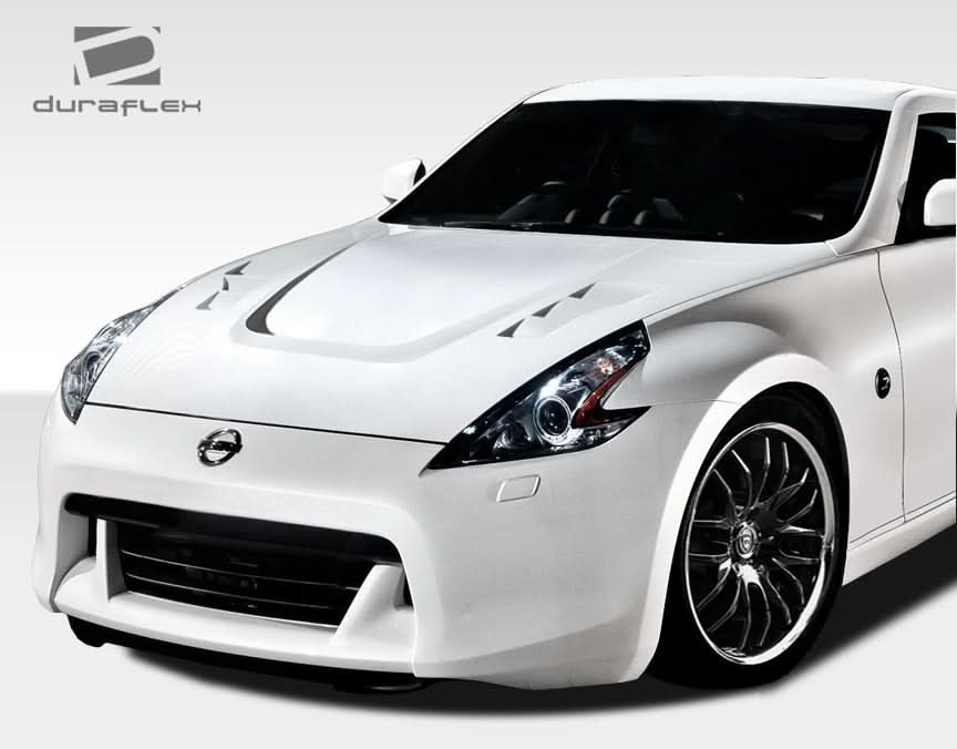 2009-2020 Nissan 370Z JP-R Style Hood - 1 Piece - FRP