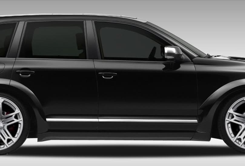 2003-2006 Porsche Cayenne Eros Version 1 Style Side Skirts - FRP