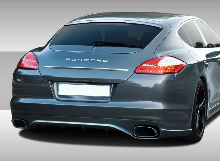 2010-2013 Porsche Panamera Eros Version 2 Style Rear Lip Spoiler - FRP