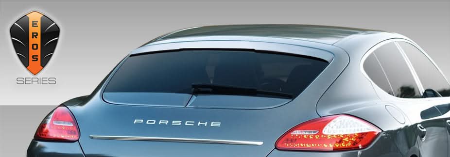 2010-2013 Porsche Panamera Eros Version 2 Style Roof Wing Spoiler - FRP