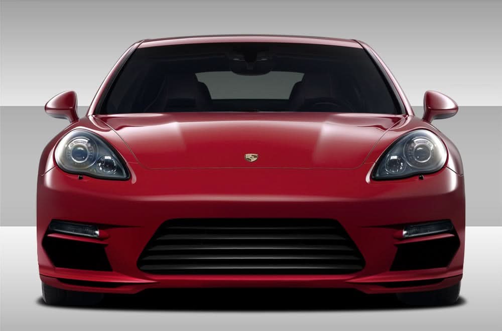2010-2013 Porsche Panamera Eros Version 3 Style Front Bumper Cover - FRP