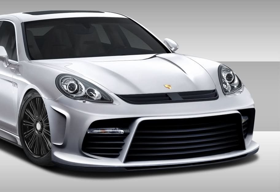 2010-2013 Porsche Panamera Eros Version 4 Style Front Bumper - FRP