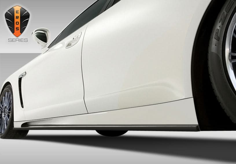 2010-2015 Porsche Panamera Eros Version 4 Style Side Skirts - FRP