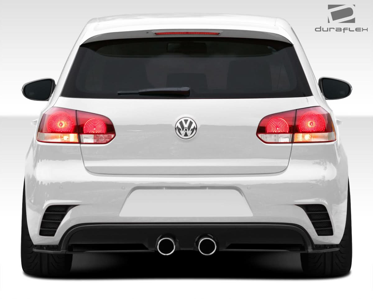 2010-2014 Volkswagen Golf GTI RV-S Style Rear Bumper Cover - FRP