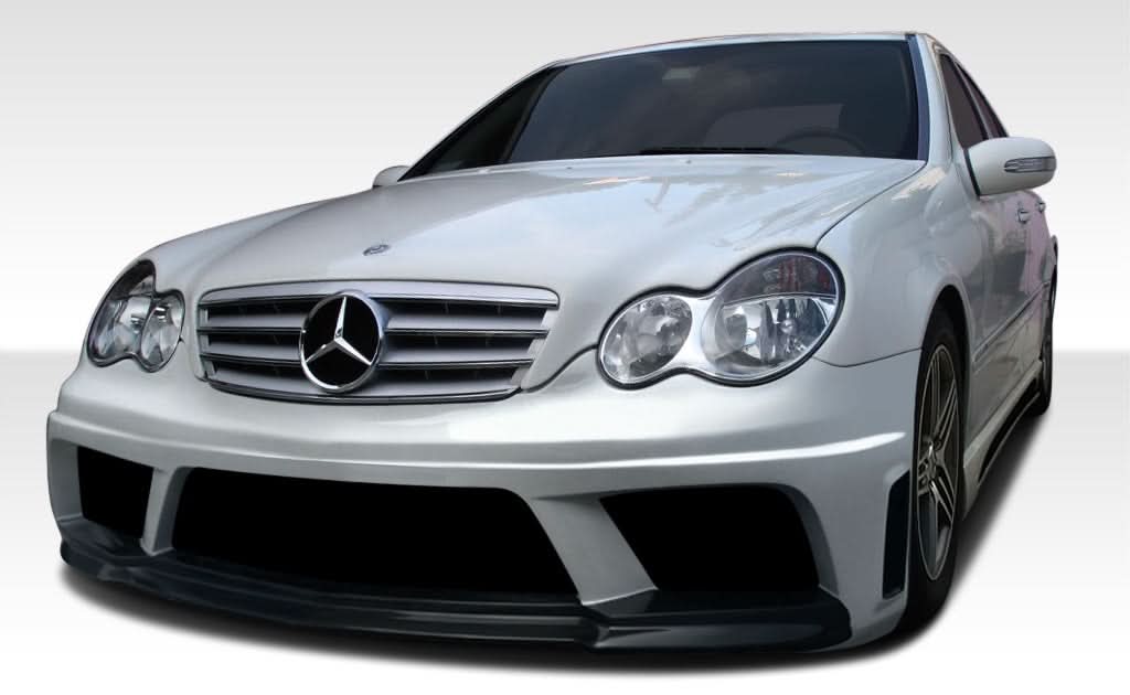 2001-2007 Mercedes C Class W203 AMG V2 Look Body Kit - FRP