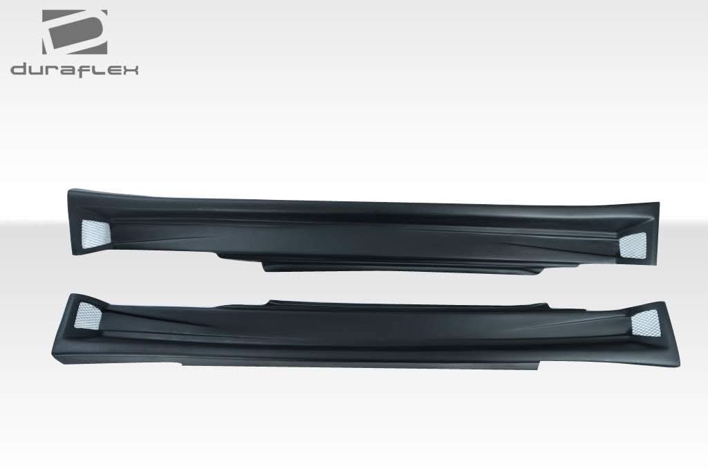 2002-2008 Mini Cooper Type Z Style Wide Body Side Skirts - FRP