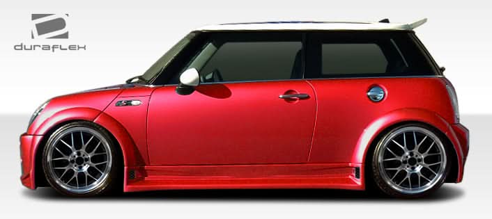 2002-2006 Mini Cooper Type Z Style Wide Body Kit - FRP