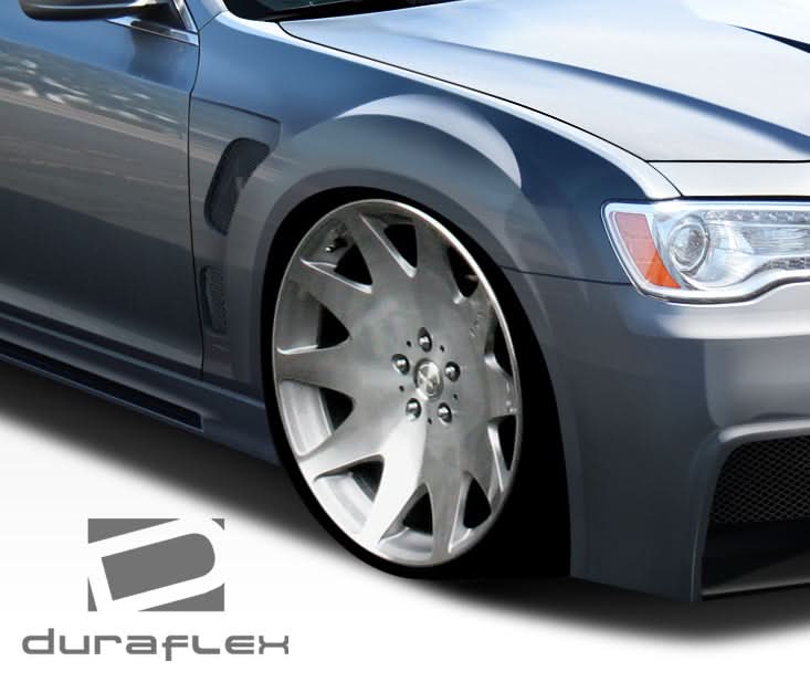 2011-2023 Chrysler 300 Brizio Style Front Fenders - 2 Piece - FRP