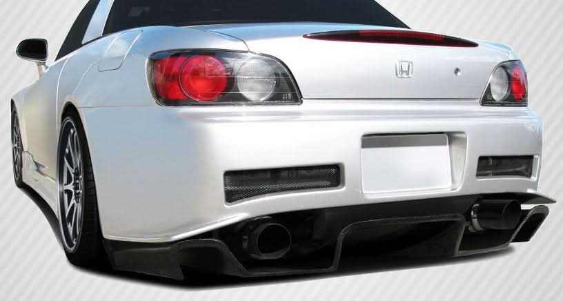 2000-2009 Honda S2000 SP-N Style Rear Diffuser - Carbon Fiber