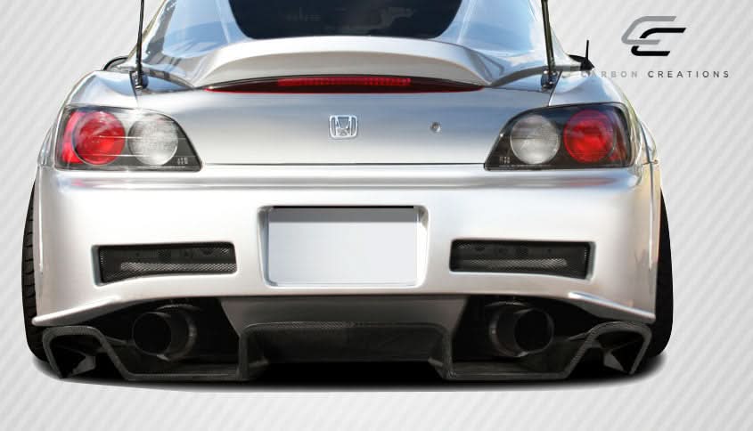 2000-2009 Honda S2000 SP-N Style Rear Diffuser - Carbon Fiber