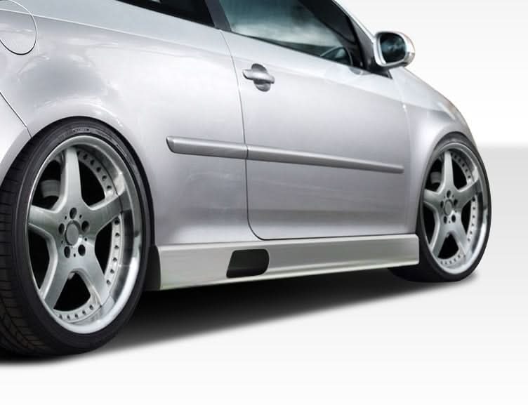 2005-2010 Volkswagen Jetta / 2006-2009 Golf GTI Rabbit PR-D Style Side Skirts - FRP
