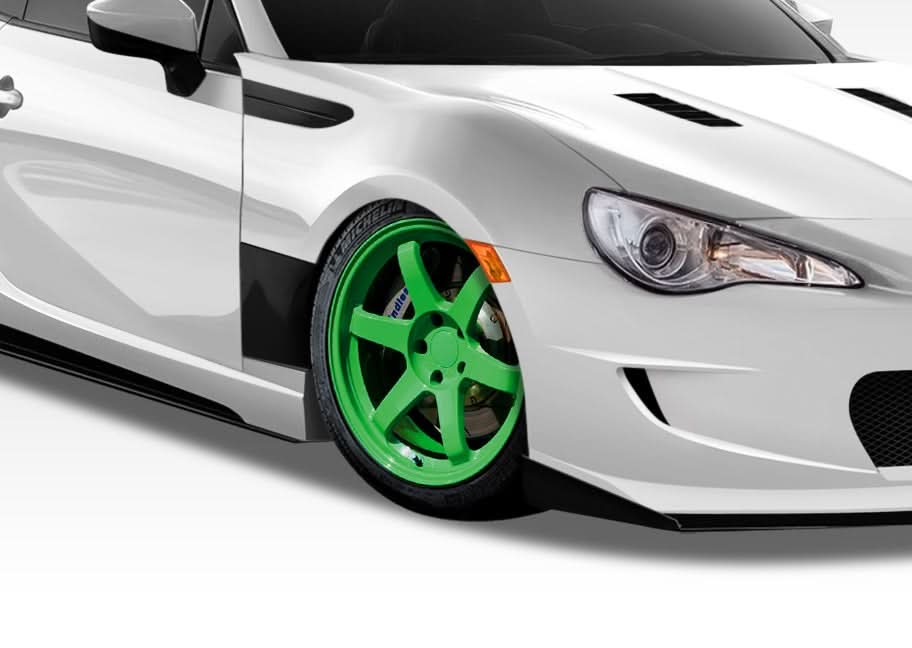 2013-2020 Toyota 86 GT Concept Style Fenders - 2 Piece - FRP
