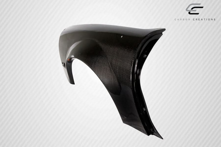 1997-2004 Chevrolet Corvette ZR Edition Style Rear Fenders - Carbon