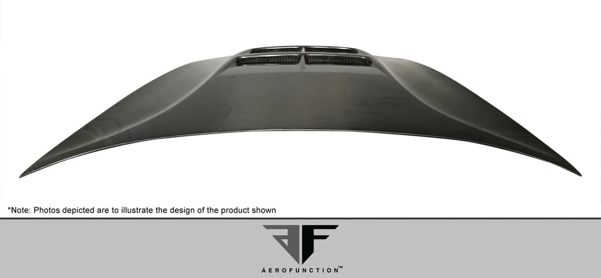 2010-2015 Porsche Panamera AF-1 Style Hood - Carbon Fiber
