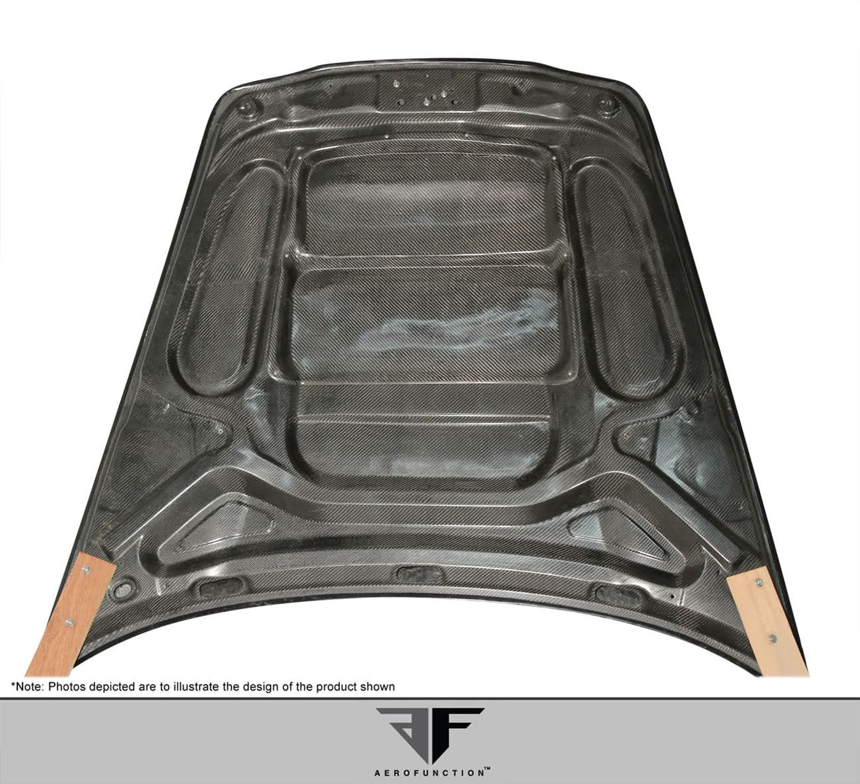 2010-2015 Porsche Panamera AF-1 Style Hood - Carbon Fiber