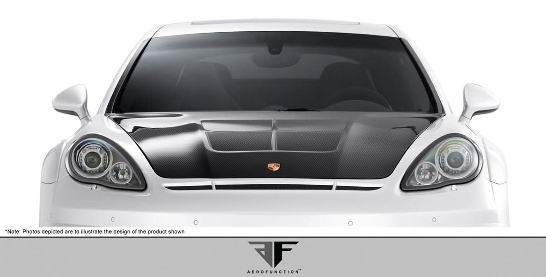2010-2015 Porsche Panamera AF-1 Style Hood - Carbon Fiber