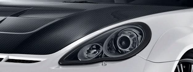2010-2013 Porsche Panamera AF-1 Style Wide Body Eye Lids - Carbon
