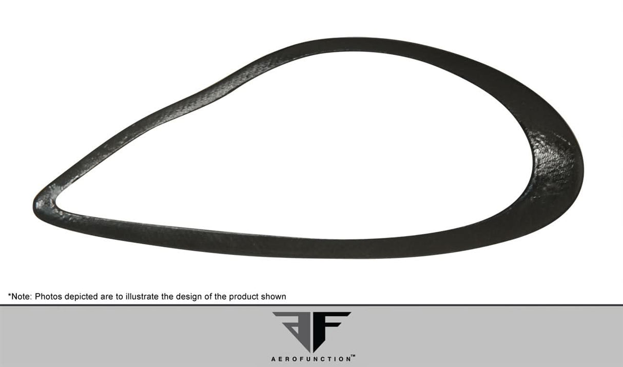 2010-2013 Porsche Panamera AF-1 Style Wide Body Eye Lids - Carbon