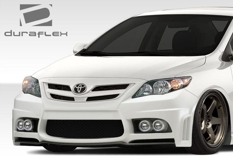 2011-2013 Toyota Corolla W-1 Style Body Kit - 4 Piece - FRP