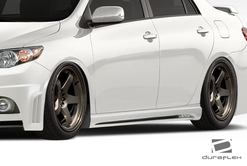 2011-2013 Toyota Corolla W-1 Style Body Kit - 4 Piece - FRP