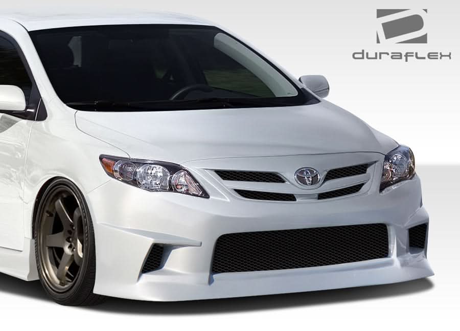 2011-2013 Toyota Corolla GT Concept Style Front Bumper Cover - FRP