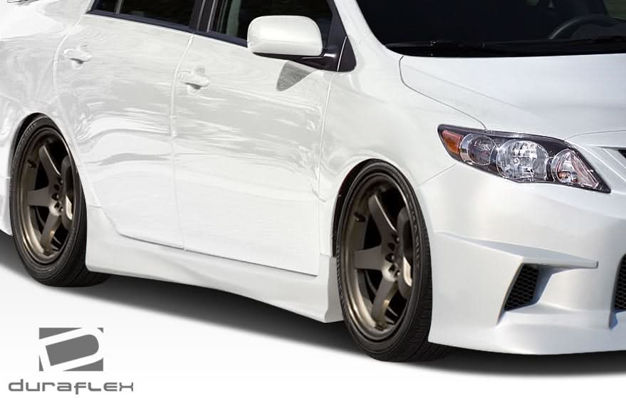 2011-2013 Toyota Corolla GT Concept Style Body Kit - 4 Piece - FRP